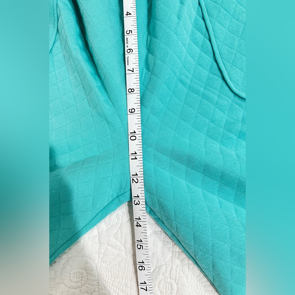 NEW never worn Lovely melody SZ XL Turquoise Quilted Women's Hoodie pant set - Picture 12 of 16